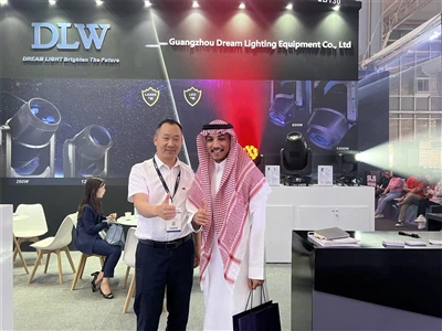 DLW razsvetljava sije pri 2025 Saudi Light & Sound Expo